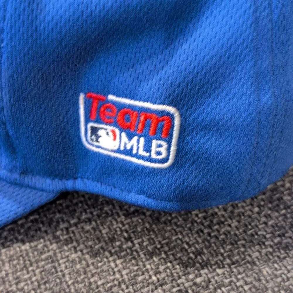 Chicago Cubs MLB Blue Cap Hat w/ Red 